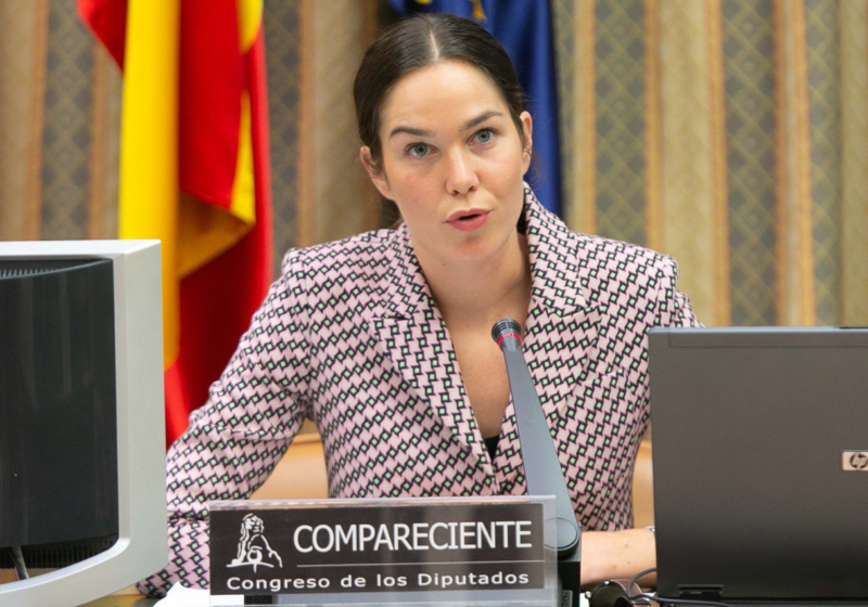 Arola Urdangarin habla en el Congreso de los Diputados